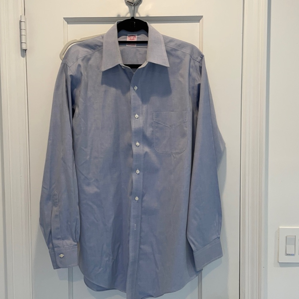 Brooks Brothers non-iron light blue dress shirt